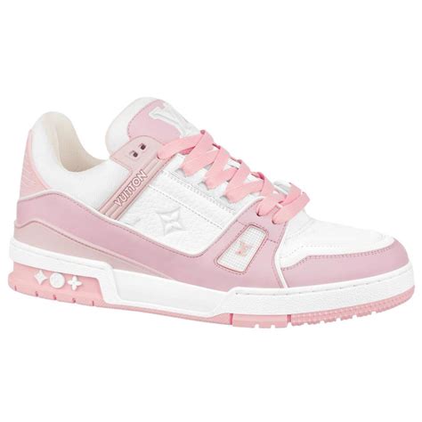 sneaker louis vuitton rosa|louis vuitton pink sneakers.